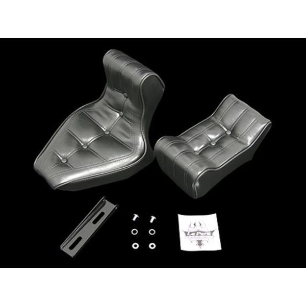 ラペラ ハーレー シグネーチャーIIセパレートシート リジット用 LePera motoride_40684-165841