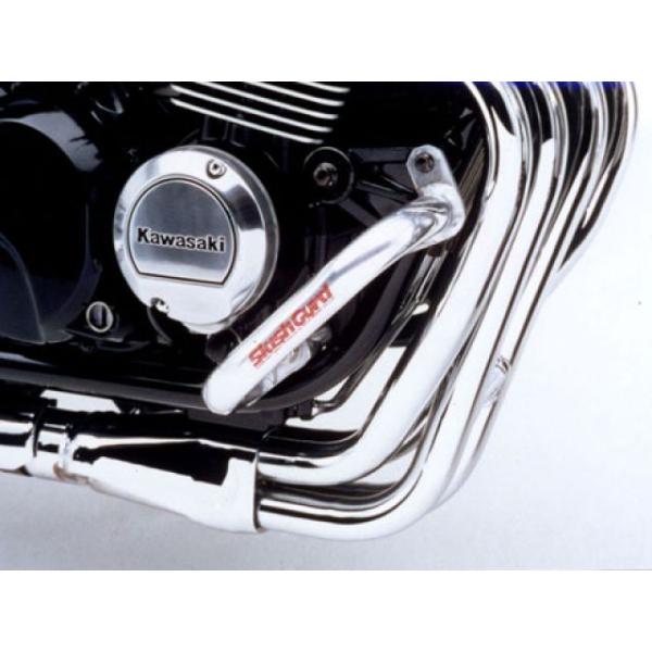 お買得 ゼファー４００ ４００Χ エンジンガード タイプ２ メッキ i9tmg