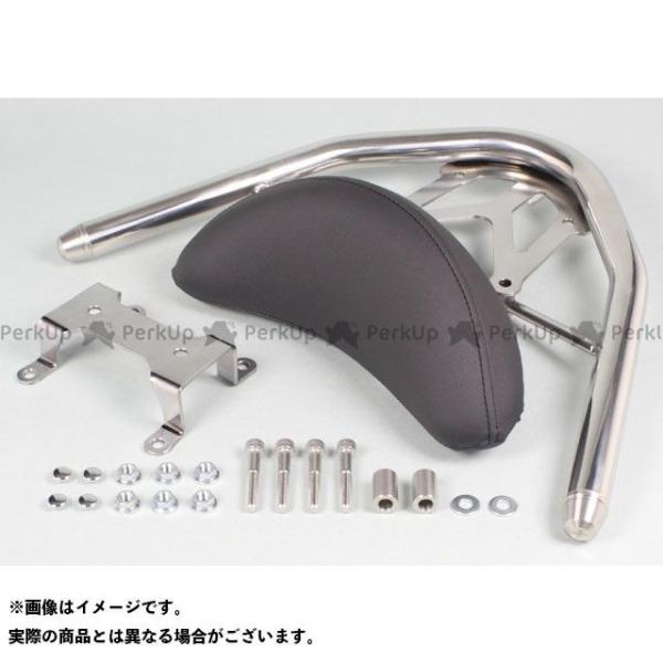 Sp武川 ディオ110 超人気 リード125 ステンレス製グラブバー ラージバックレスト付き Takegawa