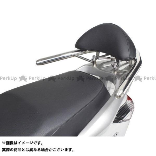 Sp武川 ディオ110 超人気 リード125 ステンレス製グラブバー ラージバックレスト付き Takegawa