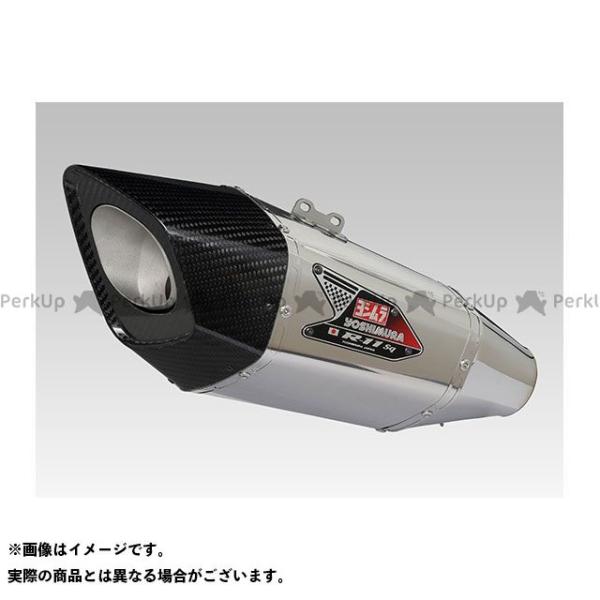 GSX-R1000 Yoshimura R-11マフラー L2〜 Yoshimura GSX-R1000 2017-25 R-11Sq Stainless Slip-On Exhaust, w
