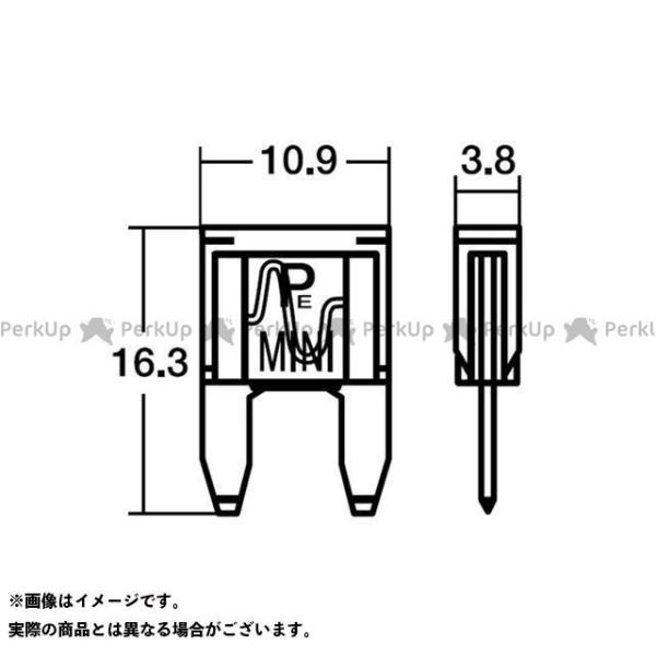 ●メーカー名：スタンレー電気 / STANLEY(スタンレー)●商品名：NO351 BPF-7050 5Aミニヒューズメーカー品番：10667774JANコード：49078941138911パック（5個入）BPF7050定格：5Aタイプ：ミ...