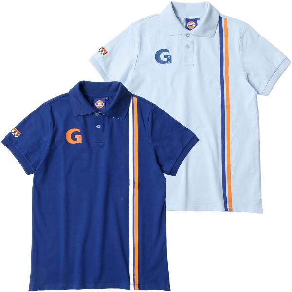 ポロシャツ ガルフ 4 ポロ 車 ウェア GULF Polo Men : Motorimoda