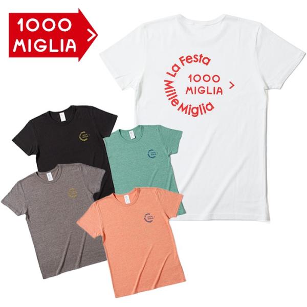 ミッレミリア Tシャツ ラフェスタ オリジナル Tシャツ 2019 タイプB 車 ウェア Mille Miglia 爆買