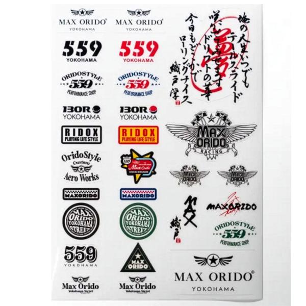ステッカー 織戸 学 Max Orido A4 ステッカーシート モータースポーツ