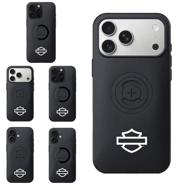エスピーコネクト Harley-Davidson B＆S スマートフォンケース　iPhone 16/17/Pro/ProMax バイク 雑貨 SP Connect