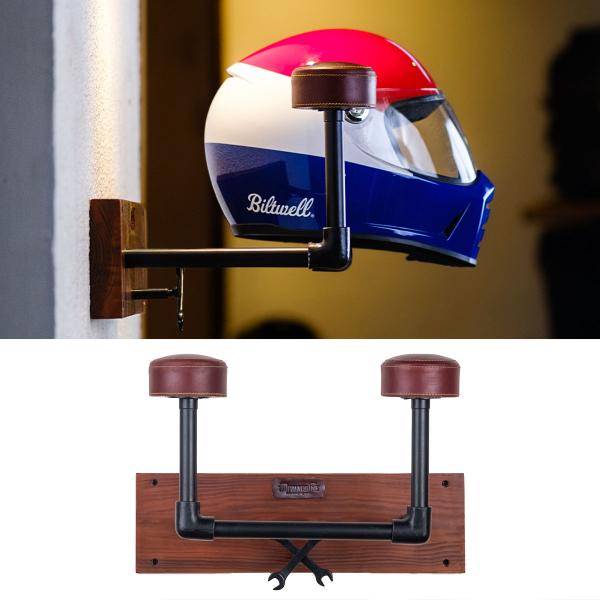 トリップマシン 雑貨 ツイン ヘルメット ハンガー バイク Trip Machine TWIN HELMET HANGER