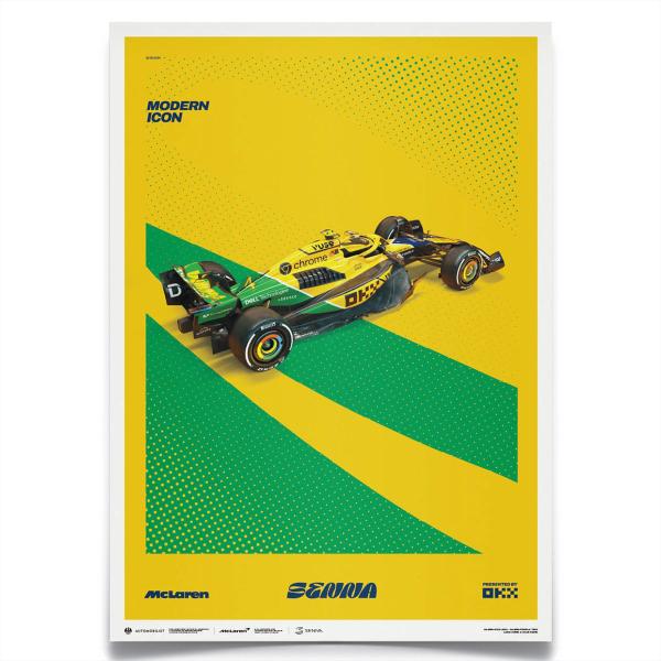 ポスター オートモビリスト マクラーレン F1チーム Monaco GP ポスター オートモビリスト マクラーレン F1チーム Monaco GP