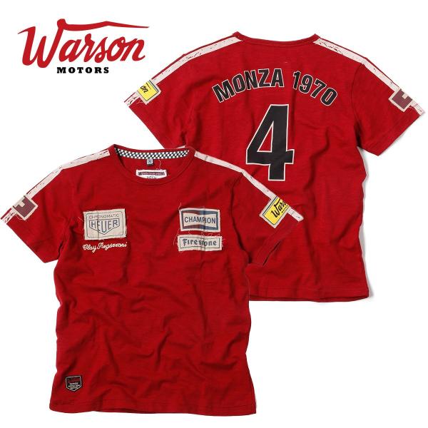 Tシャツ ワーソンモータース レガツォーニ  Tシャツ 車 ウェア Warson Motors