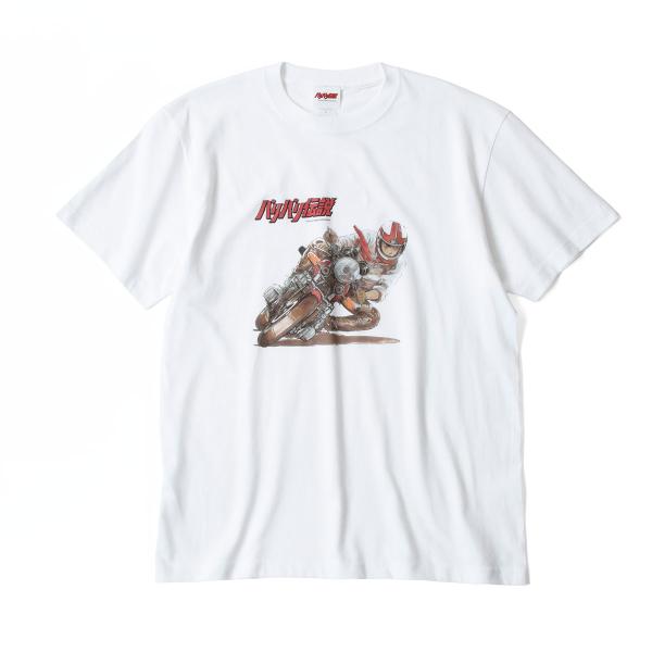 Tシャツ バリバリ伝説 ハングオンTシャツ バイク ウェア トップス 半袖