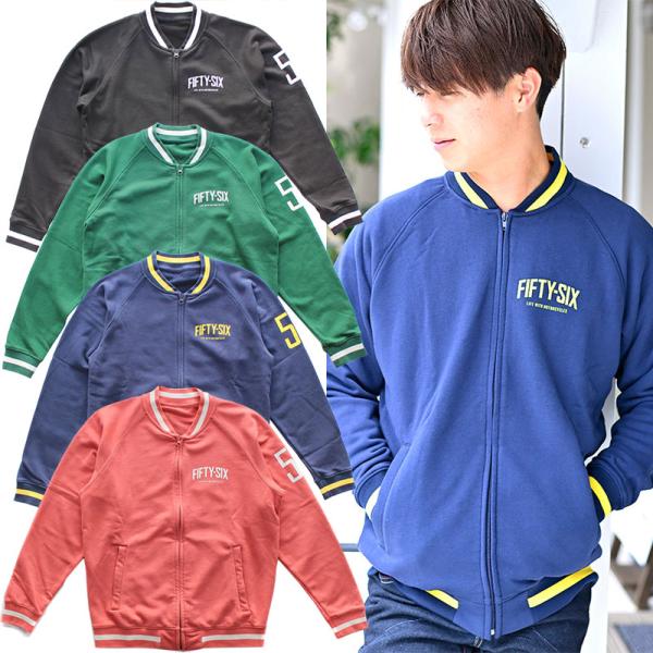 56デザイン スウェット ジップ アップ バイク ウェア トップス 56デザイン スウェット ジップ アップ バイク ウェア トップス