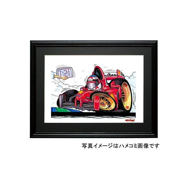 イラスト フェラーリ・シューマッハ : MotorParade - 通販 - Yahoo