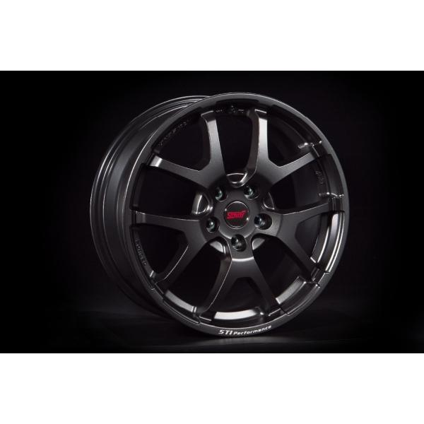 ST28119S2000 / STIパフォーマンスホイール 18インチ 7.5J マットガンブラック（1本分） / フォレスター SK / スバル純正