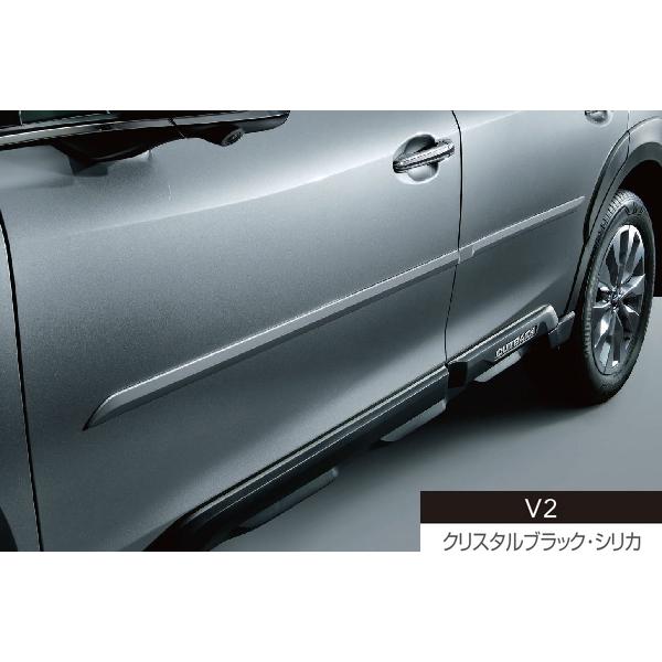 J1017FL710V2 / ボディサイドモールディング（クリスタルブラック・シリカ） / レガシィ アウトバック BT / スバル純正