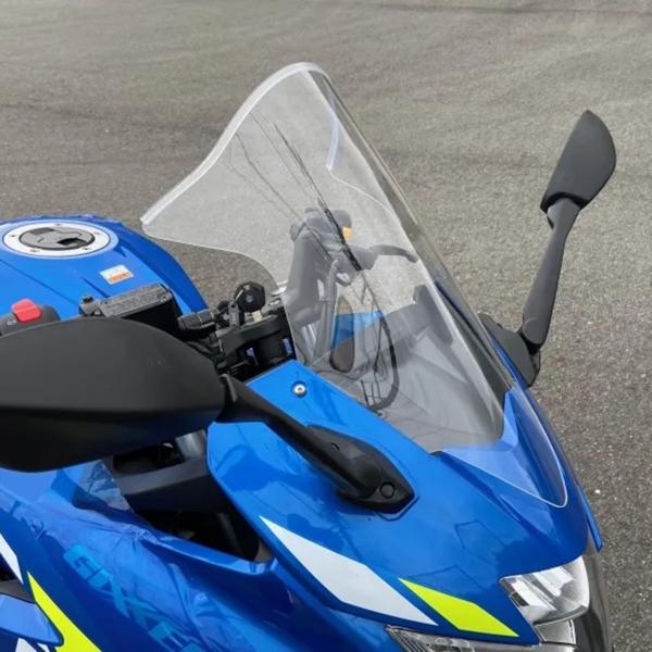ジクサー250/GIXXER250(SF250)用 クリアスクリーン＿アクリポイント