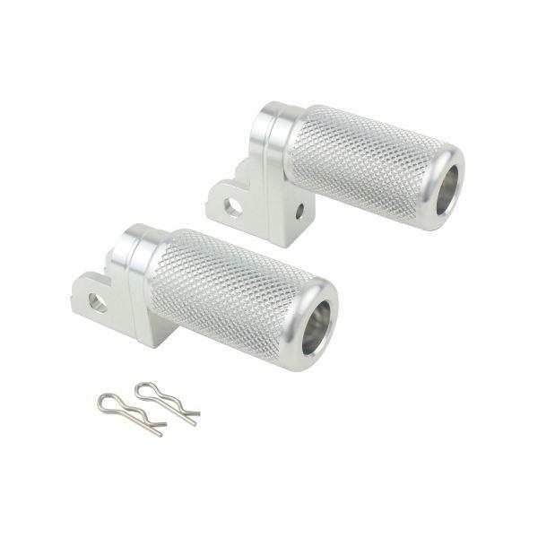 POSH TW200/TW225用 マシンドステップバー(T2) シルバー