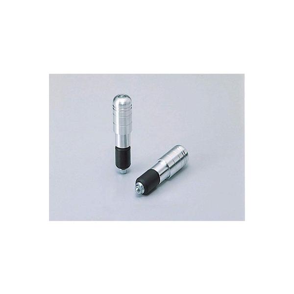 汎用 ハンドル延長バー(内径φ18-19mm/シルバー)｜ハリケーン