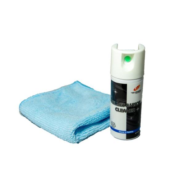 バイザー屋が長年培ったノウハウで、環境・作業性・洗浄性に優れたクリーナーを作りました。品名：HELMET＆VISOR CLEANER成分：脂肪族炭化水素類ジメチルポリシロキサン等用途：自動車・二輪車・電化製品・船舶・航空機のボディー、キャノ...