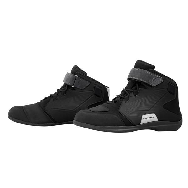 R~liKOMINEjBK-088 Waterproof Riding Shoes h CfBOV[Y Solid Black 05-088