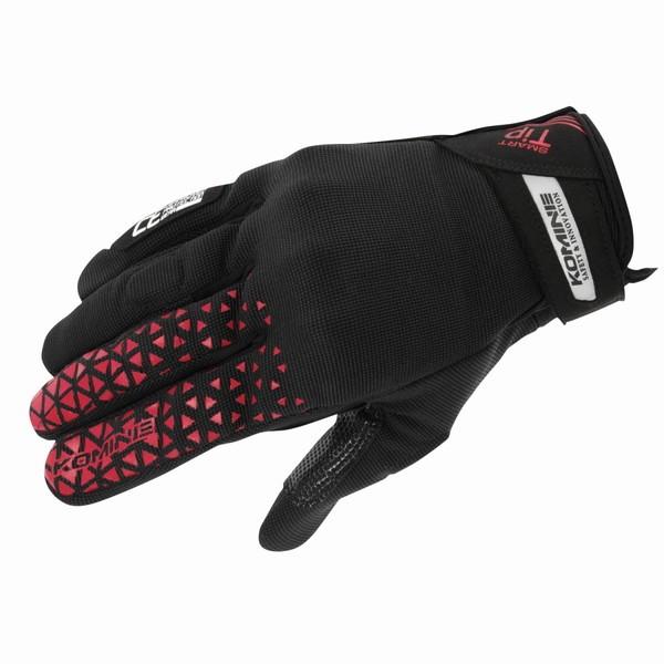 コミネ Gk 228 Ce プロテクト メッシュ グローブ ブラック デルタレッド 二輪用品店 Motostyle 通販 Paypayモール