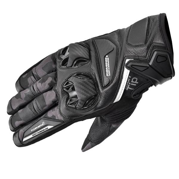 �R�~�l�iKOMINE�jGK-234 Protect Leather M-Gloves �v���e�N�g���U�[ ���b�V���O���[�u Neo Black Camo�i�l�I�u���b�N�J���j06-234