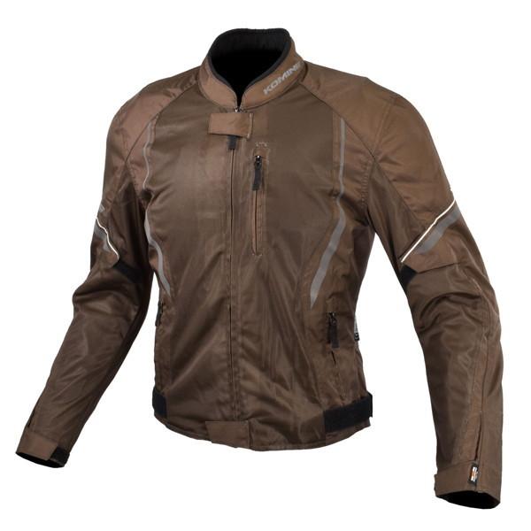 R~liKOMINEj JK-146 Protect Half Mesh JKT veNgn[tbVWPbg Brown 07-146