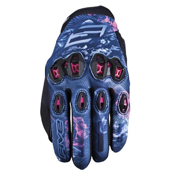FIVE STUNT EVO2 WOMAN スタント エボ2 レディース グローブ (FLOWERS PINK) 1032101201 数量限定特価