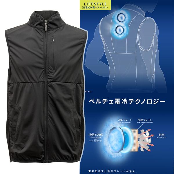 FREEZE TECH(フリーズテック) 氷撃 + 充電式氷嚢ベスト ブラック FREEZE TECH(フリーズテック) 氷撃 + 充電式氷嚢ベスト ブラック