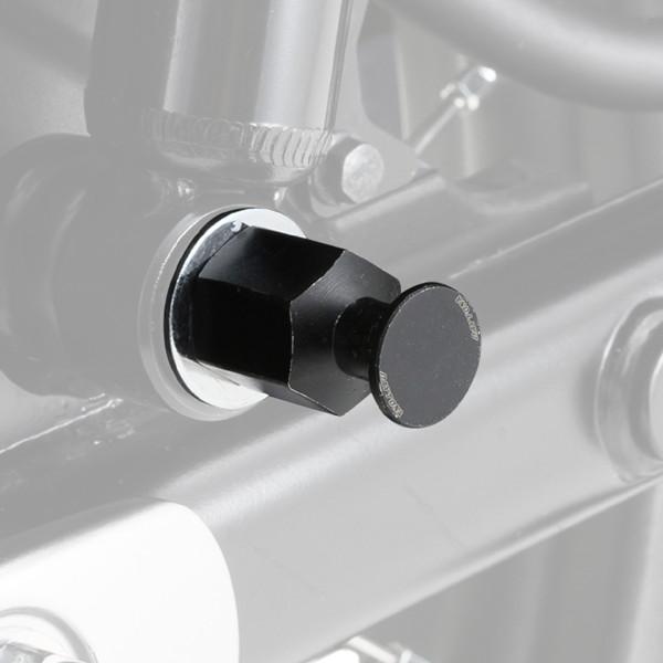 デイトナ 32693 バイク用 スタンドフック ミニバイク(モンキー/CT125など)用 ブラック 2個入り