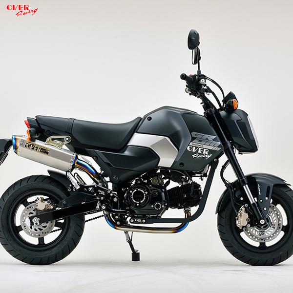 専用○ OVER RACING Racing 16-224-07 TT-Formula RS UP フルチタン GROM(23