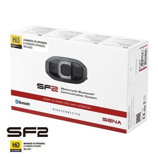 SENA SF2-02 HDパック タンデム向けBluetoothヘッドセット SF2（1台