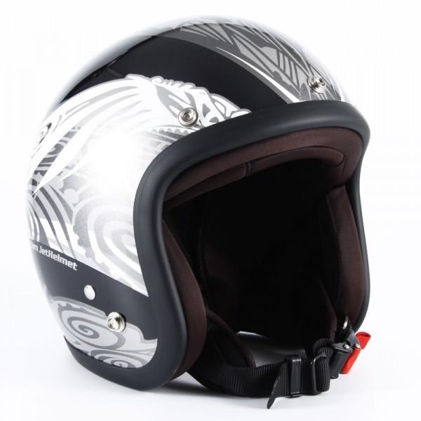 72JAM JET HELMET 72JAM JET JJ-15 NATIVE（ブラック） ガラスフレーク