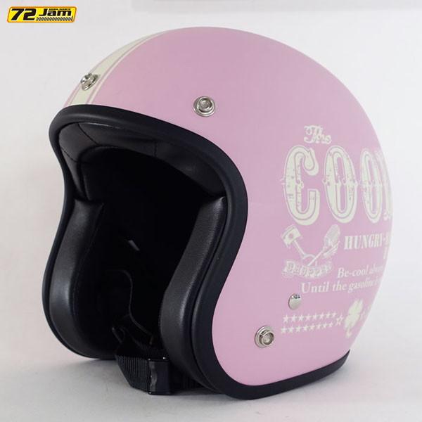 72JAM JET HELMET Helmet HM-04M COOLS HUNGRY MAN マットピンク 72JAM JET HELMET Helmet HM-04M COOLS HUNGRY MAN マットピンク