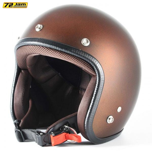 72JAM JET HELMET 72JAM Helmet JP-09XX TWILIGHT メタリックブラック