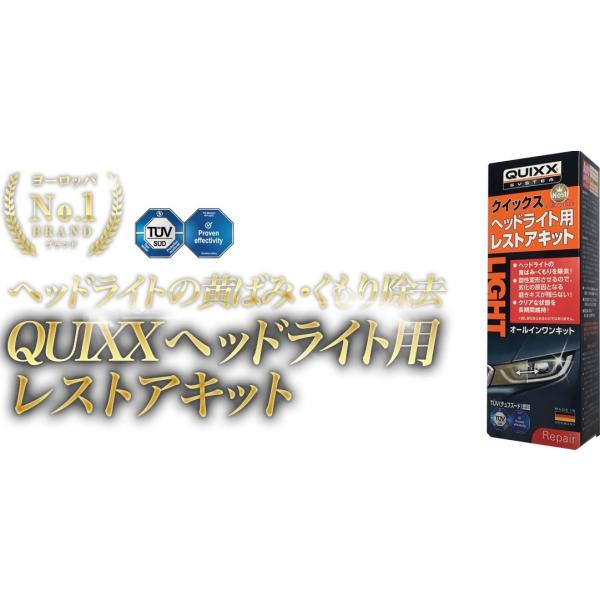 KIJIMA クイックス(QUIXX) ヘッドライト用レストアキット KIJIMA クイックス(QUIXX) ヘッドライト用レストアキット