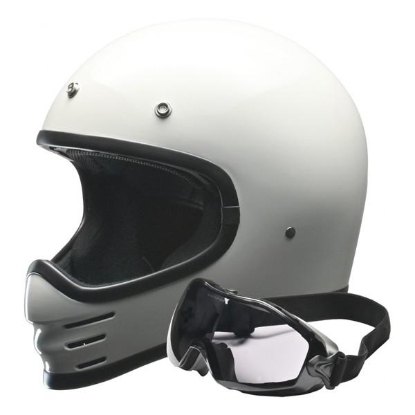 RUDEルード　フルフェイスヘルメット リード工業 RUDE（ルード） バイク用 フルフェイス スクランブラー