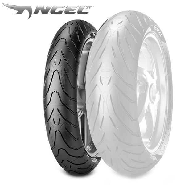 PIRELLI（ピレリ） ANGEL ST 120/70ZR17（58W） オートバイ用 ラジアル