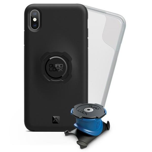 QUAD LOCK ] oCN Lbg iPhone XS Maxp X}zz_[}Eg QLK-BKE-IXPLUS