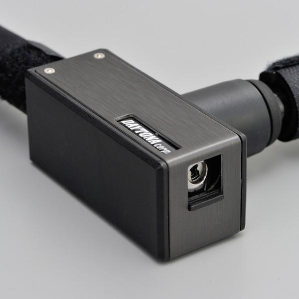 Mサイズのマットブラック DAYTONA（デイトナ） 97663 ストロンガー スチールリンクロック キー