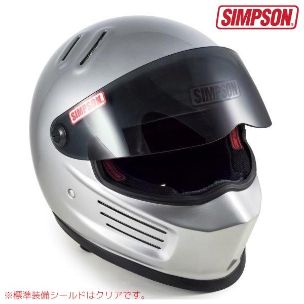 シンプソン バンディット シルバー フルフェイスヘルメット Simpson Bandit 二輪用品店 Motostyle 通販 Paypayモール