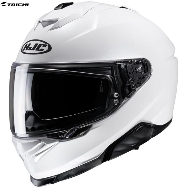 HJC HJC HJH247 i71 フルフェイスヘルメット ソリッド PEARL-WHITE
