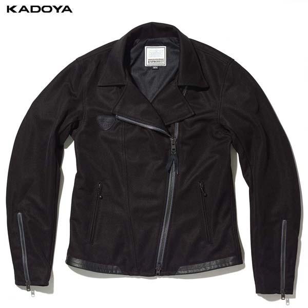 美品・春夏用】KADOYAメッシュジャケット 4Lブラック