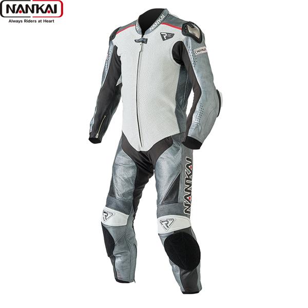 NANKAI（ナンカイ） NR-R02 EVO レーシングスーツ ガンメタ/ホワイト