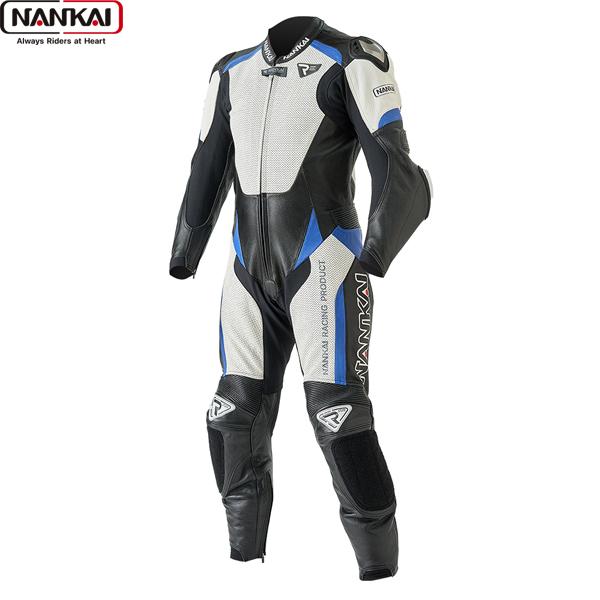 NANKAI ナンカイ PRO-RACING レーシングスーツ サイズLL NANKAI（ナンカイ） NR-R03 ADVANCE レーシングスーツ ホワイト/ブルー