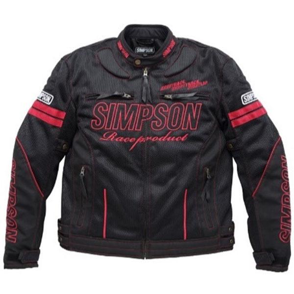 SIMPSON(シンプソン) NSM-2201 Mesh Jacket メッシュジャケット レッド