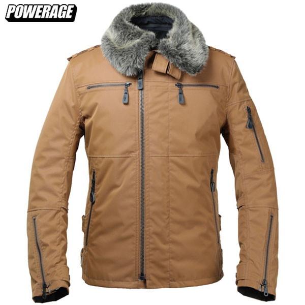 POWERAGE（パワーエイジ） PJ-23201 FURライダース キャメル : 二輪