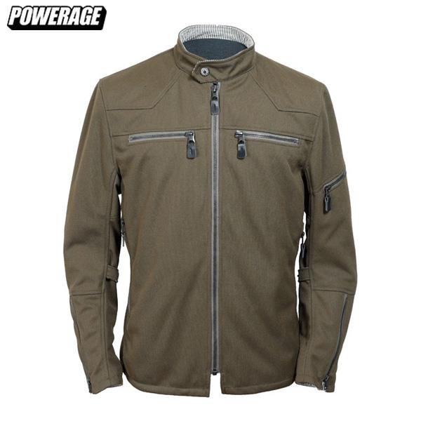 POWERAGE アーリーライダース オリーブ L POWERAGE(パワーエイジ) PJ-24104 アーリーライダース オリーブ : 二輪