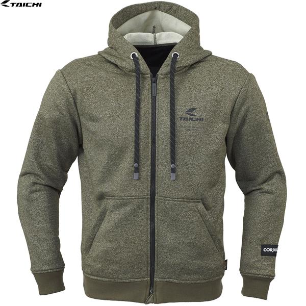 ★RSタイチ RSJ352コーデュラフーディ DARK KHAKI カーキ★ TAICHI RSタイチ RSJ352 コーデュラ フーディ DARK KHAKI : 二輪用品店