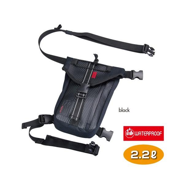 コミネ SA-211 ウォータープルーフ レッグバッグ 09-211