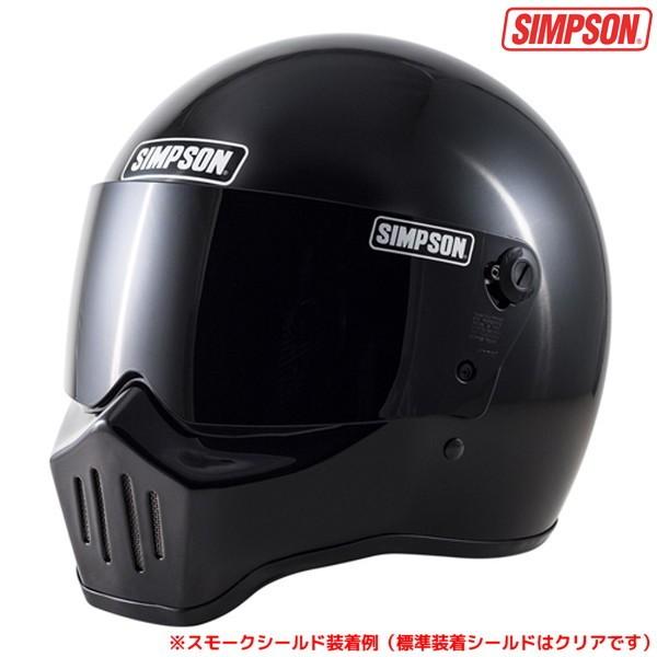 シンプソン RX1 （ブラック） バイク用フルフェイスヘルメット SIMPSON